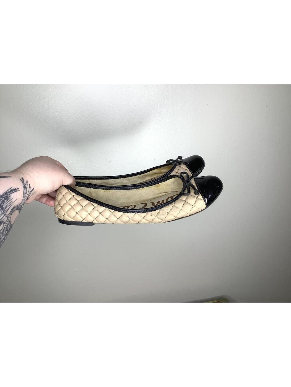 < Sam Edelman Blake Quilted Ballet Flats Size 9.5 > - Picture 3 of 7